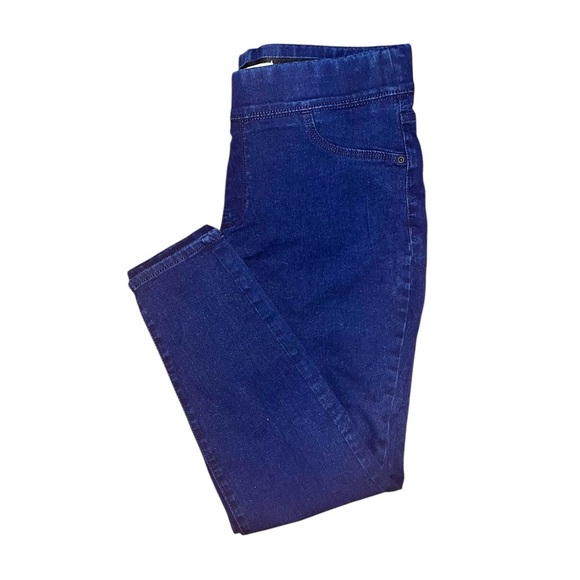 Old Navy Super Skinny Dark Blue Jeggings – Size 14 Short - Picture 1 of 5